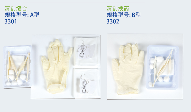 精準(zhǔn)適配各類傷口：一次性清創(chuàng)縫合換藥包，高效完成清創(chuàng)縫合